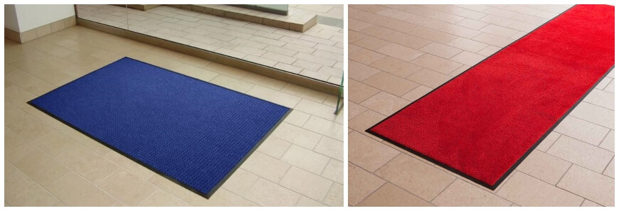 Indoor logo mats
